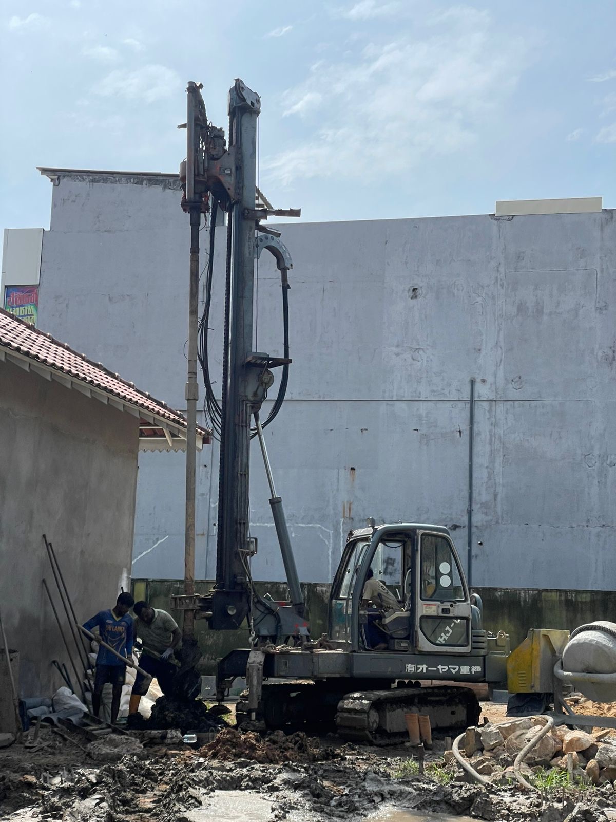 Micro Bored Pile Project